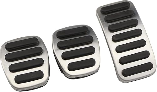 jfqm - Cubierta antideslizante para pedal de freno de combustible, acelerador de automóvil, ajuste antideslizante para Volvo V40 XC40 C30 C70 S40