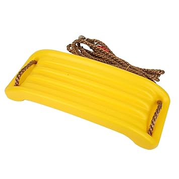 Child Swing, Child Swings for Outside Playground Entertainment Equipment Plastic Wear Resistant Swing Seat for Recreation Facility Accessory for Kid Playing