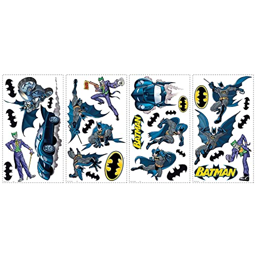 RoomMates Batman Gotham Guardian RMK1148SCS Stickers muraux Multicolore