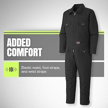 Pioneer Heavy Duty Insulated Work Safety Coverall for Winter