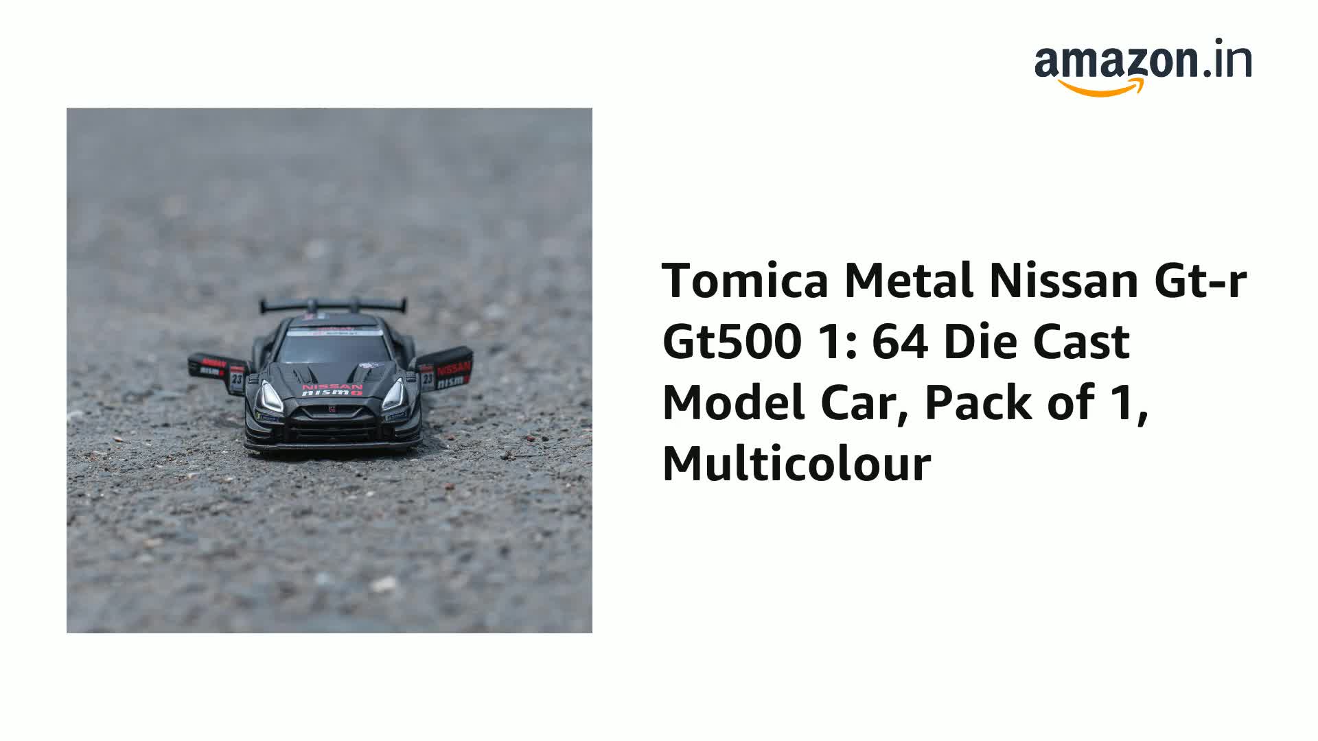 Nissan GT-R Nismo GT500 2015 ミニカー 1/64スケール MINI GT「Nissan