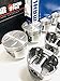Sealed Power Cast Flat Top Pistons+Rings Kit compatible with 1967-84 Chrysler/Dodge 318 5.2L Click over size needed before placing in Cart! (.040