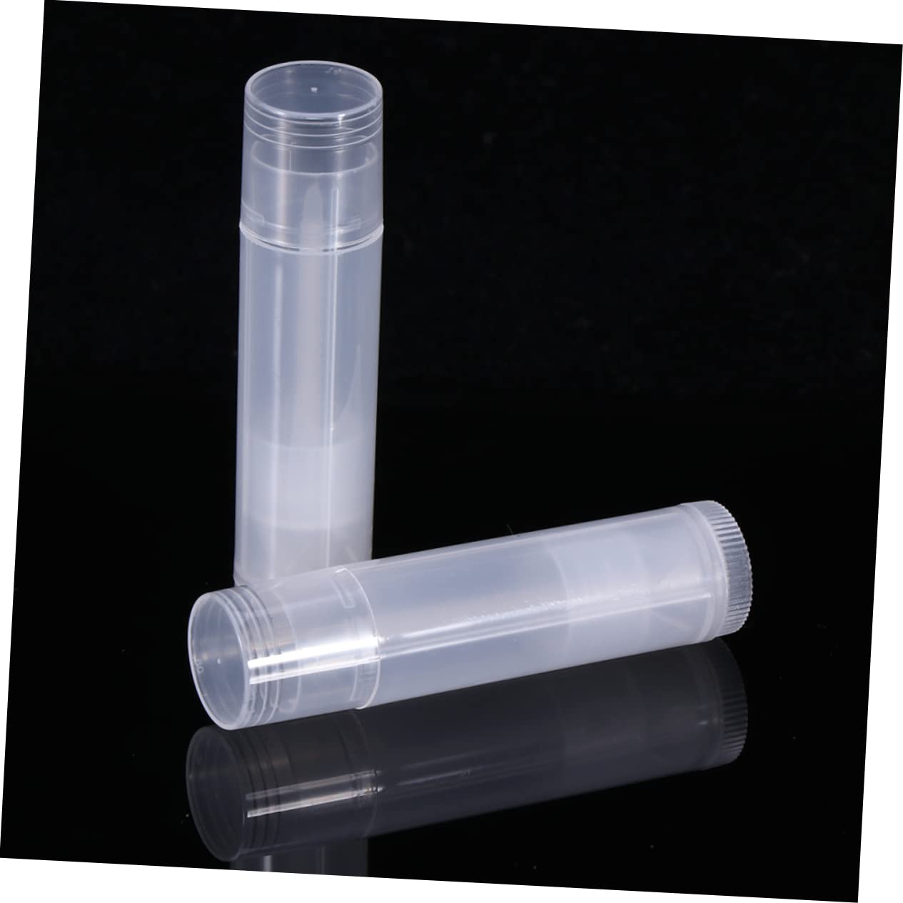 TOVINANNA 30pcs Tubes Twist up Squeeze Tubes for Lip Gloss 5g Diy Tool Plastic Storage Containers