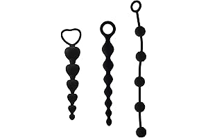 Silicone Anal Beads for Beginners Set: Enhanced Pleasure and Training