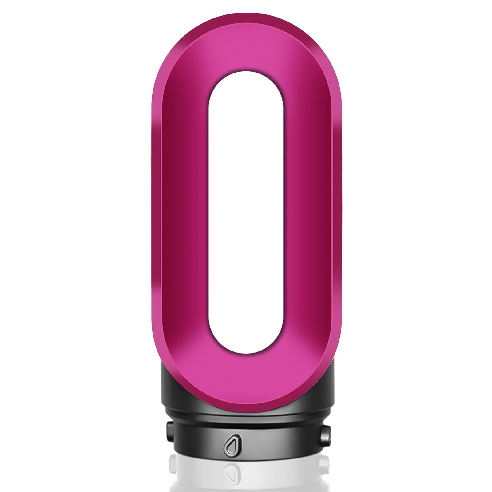 Pre-Styling Dryer Attachment Nozzle Replacement for Dyson Airwrap Hair Styler Accessories Part 969759-01,Fuchsia