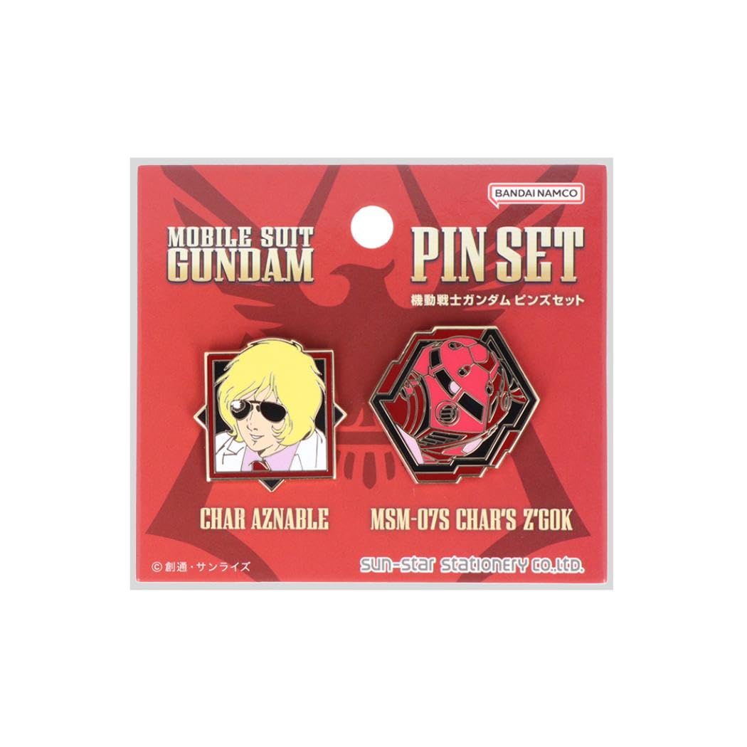 Amazon | 機動戦士ガンダム[ピンバッジ]ピンズセット/シャア＆シャア