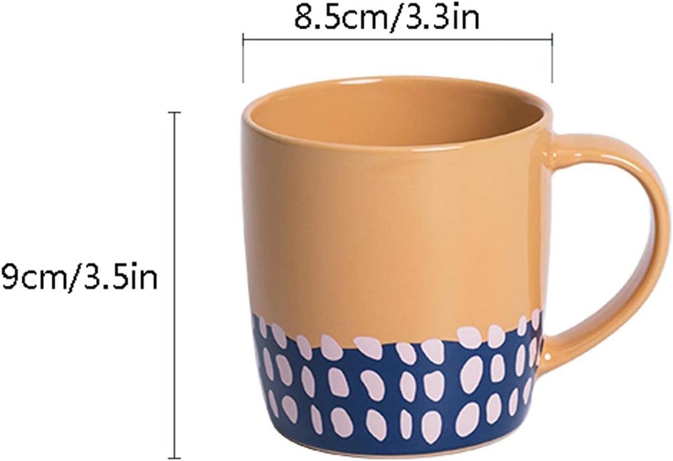 Coffee Mugs Tea Cup,Milk Cup Household Mug Porcelain Cup Water Cup Office Drinking Cup Breakfast Cup Coffee Cup 11.2OZ for Cappuccino 3 51qu92ZZmnL. AC SL1500