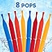 Captain Cool Freeze Pops, Delicious and Refreshing Ice Pops Bulk Variety Pack, Colorful and Fun Popsicles for All Ages, Perfect for Events and Gatherings, Frozen Pops Loved by Kids