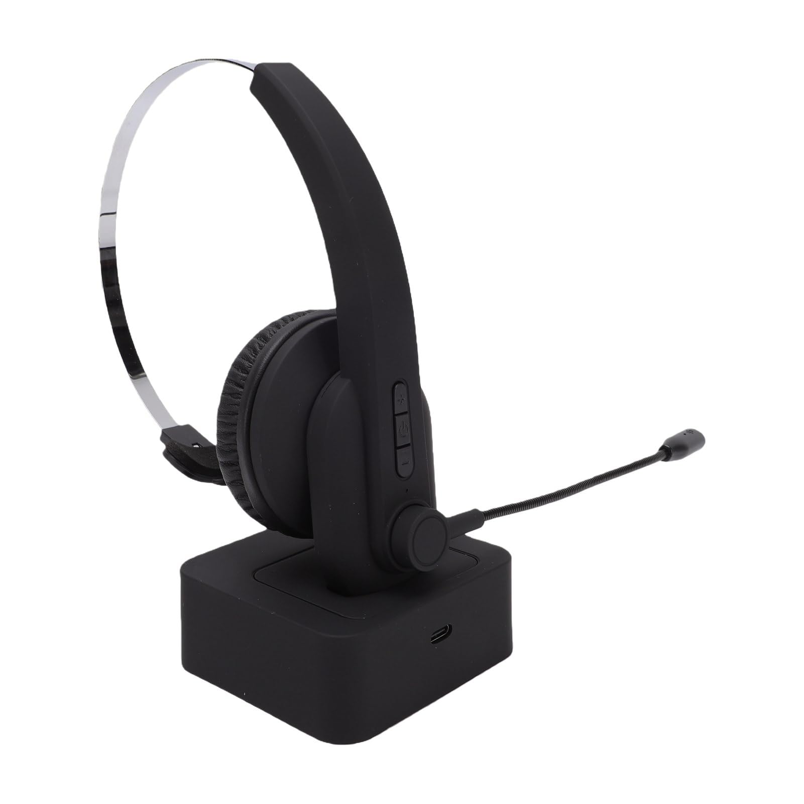 Sxhlseller Casque Bluetooth 5.4 à Oreille avec Micro Antibruit pour PC de