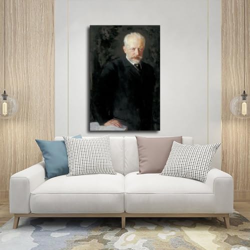 Impression sur toile Tchaïkovski 40x61 cm décoration murale salon - 5