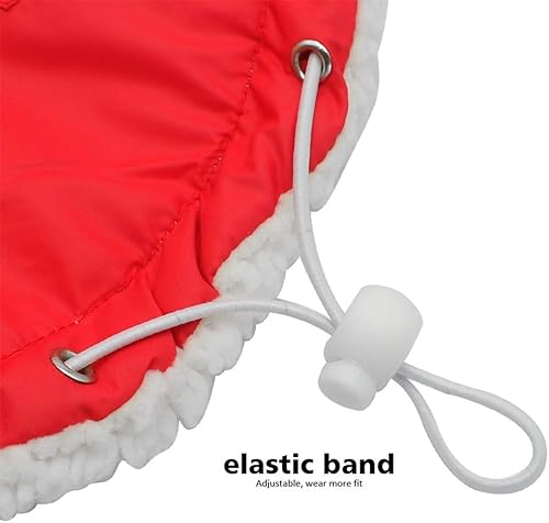 Miniatura 2 de SOCHII - Ropa para perro caliente para perros pequeños Chihuahua Pug Bulldog francés Roupa Cachorro, m, Rojo