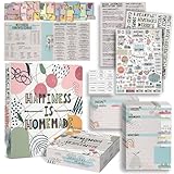 Balanchy 118 pc, 8.5'x11' 3-Ring Recipe Binder Organizer Kit to Write Your Own Recipes Binder Kit with Cards, Dividers, DIY Recipe Binder Cookbook, Protective Sleeves, Recipe Box, Cards & Labels
