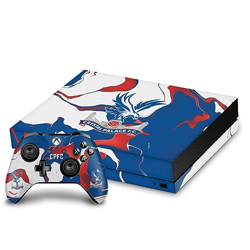 Skin Xbox One X Crystal Palace FC autocollant vinyle console manette