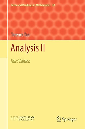 E-book - Analysis II: Third Edition (Texts and Readings in Mathematics Book 38) 1st ed. 2016 Edition, Kindle Edition (PDF Instant Download)