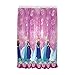 Franco Kids Window Drapes Set, 82 in x 63 in, Disney Frozen Dark Purple