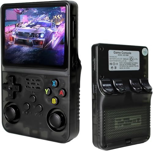 Image of 2026 R36S Classic Game Box | Handheld Retro Console | 10000+ Games | Dual 3D Joystick | 3.5 inch Display Screen | Gaming Device for All Ages