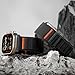 Bandletic Compatible with Apple Watch Ultra 2 Band Men, Wide Soft Stretchy Rugged Loop Sport Bands with G-Hook for iWatch 49mm(Ultra 3/2/1),46mm(11/10),45mm(9/8/7),44mm(SE3/SE2/SE/6/5/4),42mm(3/2/1)