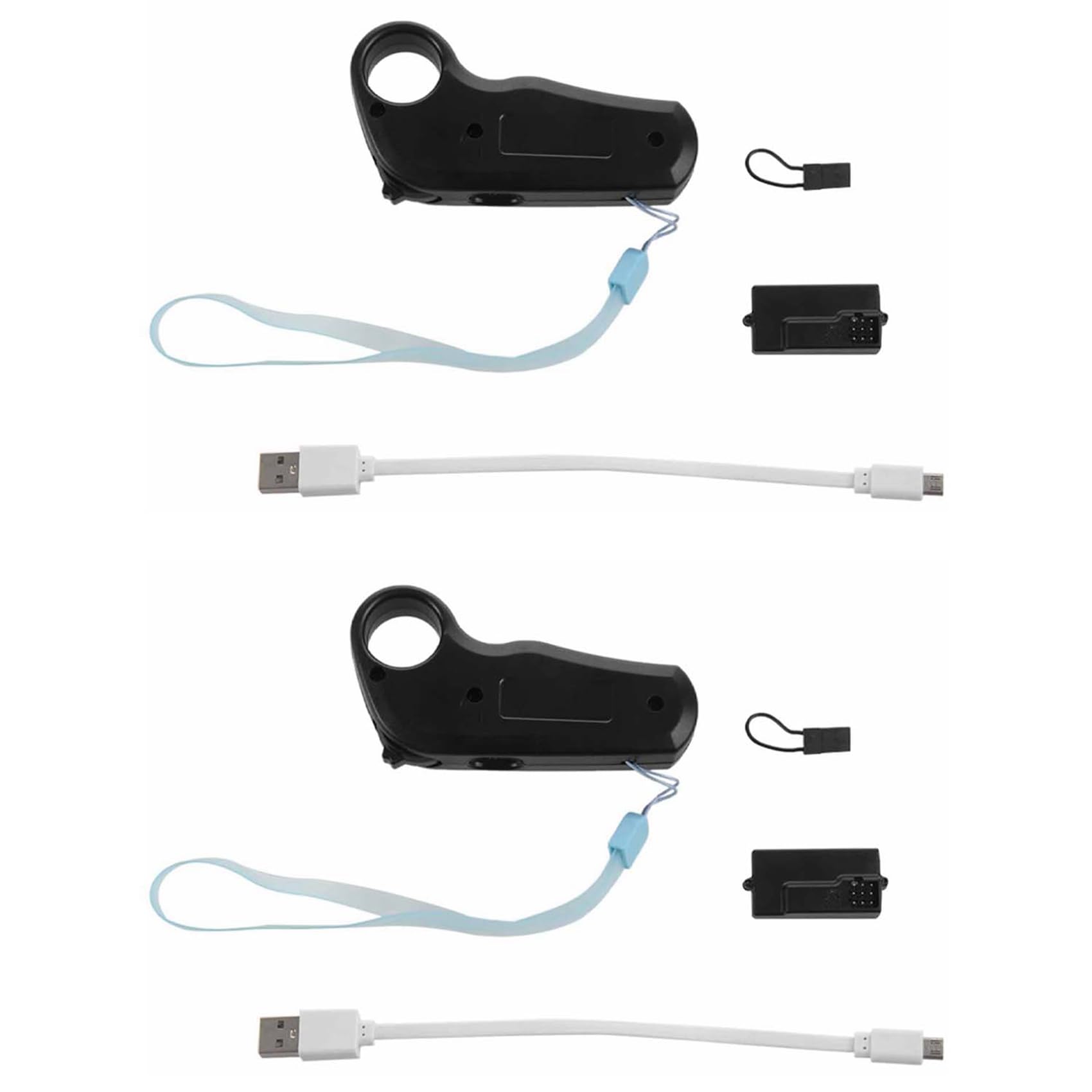 VENOAL 2 x 2,4 GHz Mini-Fernbedienung, eingebauter Lithium- mit Empfänger, geeignet für -Skateboard, Longboard