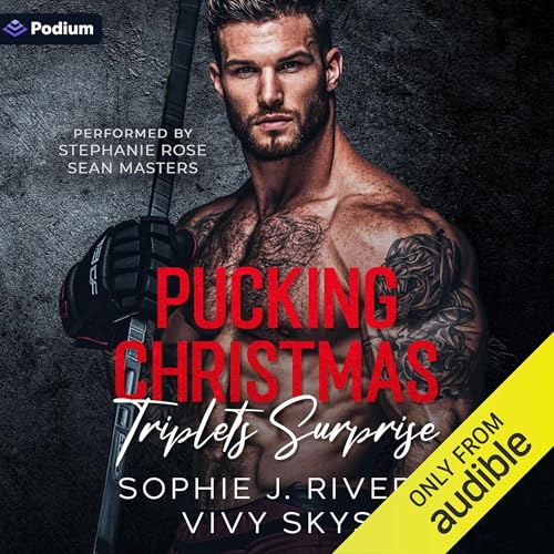 Pucking Christmas Triplets Surprise Audiolibro Por Sophie J. Rivers, Vivy Skys arte de portada