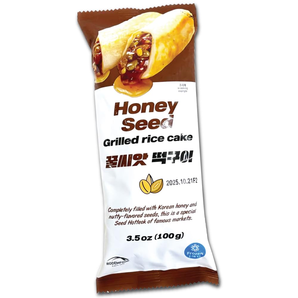 Amazon.co.jp: SESE 冷凍 韓国お餅 (はちみつシード焼餅) : 食品・飲料