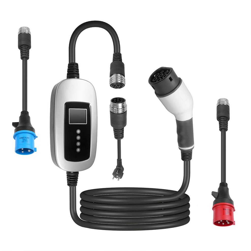 Mejora la Carga de vehículos eléctricos con un Cargador portátil de