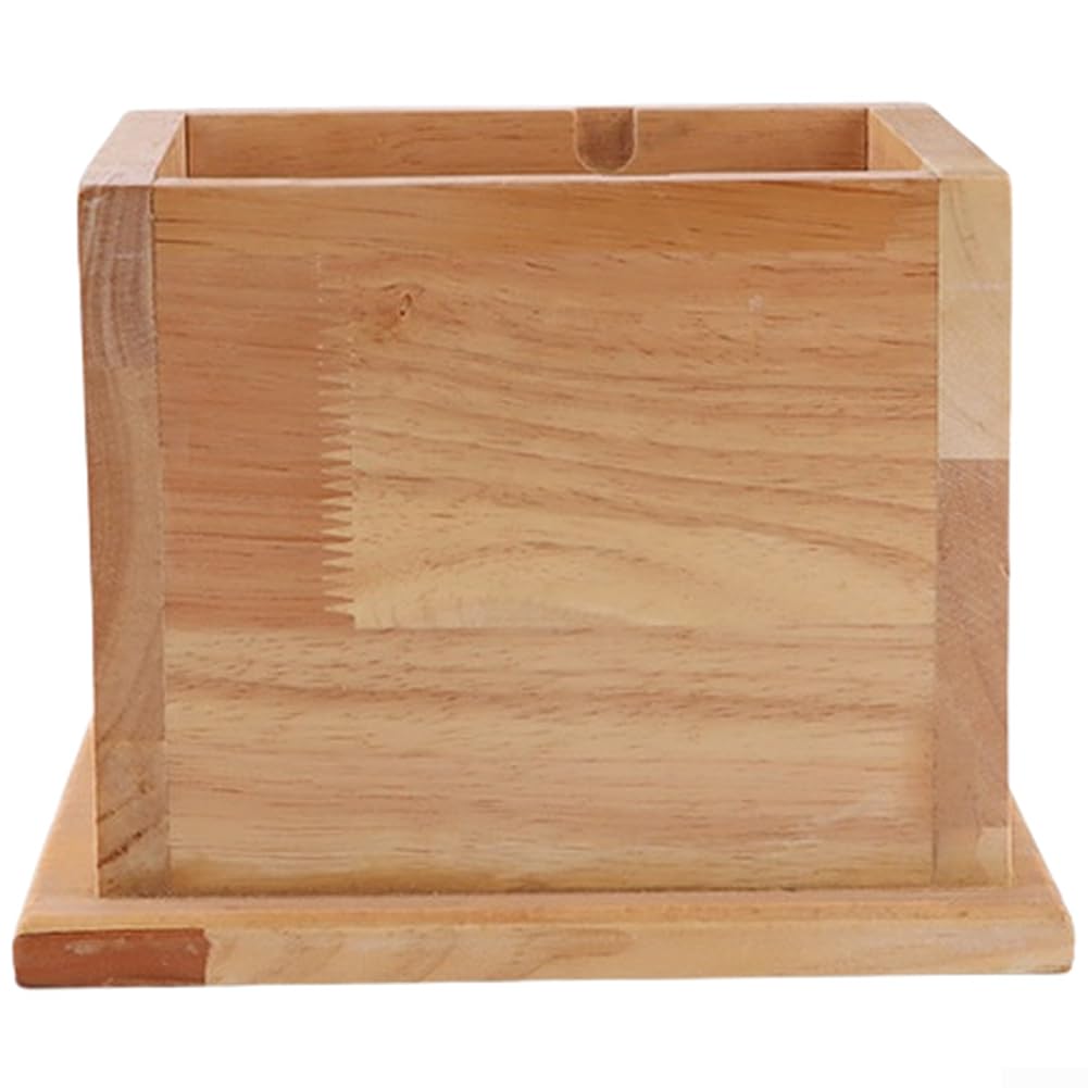 Contenedor Granos Café para acero con Base de para madera Contenedor