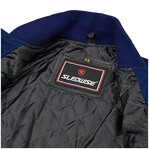 Image of Varsity Jacket Baseball Letterman Jacket- Wool and Leather Premium Quality Unisex Basketball Jacket