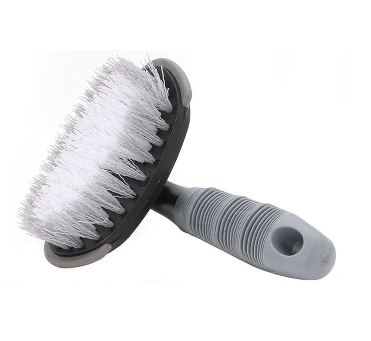 Kozdiko T-Type Car Tire Cleaning Brush Scrubber with Antislip Handle Multi-Functional Cars Tyre Wheel Rim Hub Washing Cleaner for Honda Brio-image-38