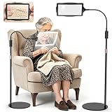 YACVCL Hands Free Floor Magnifying Glass