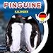 Pinguine kalender 2024: Für Tierefreund Männer, Frauen, Freunde und Kollegen mit Humor & 12 Fakten über Pinguine (German Edition)