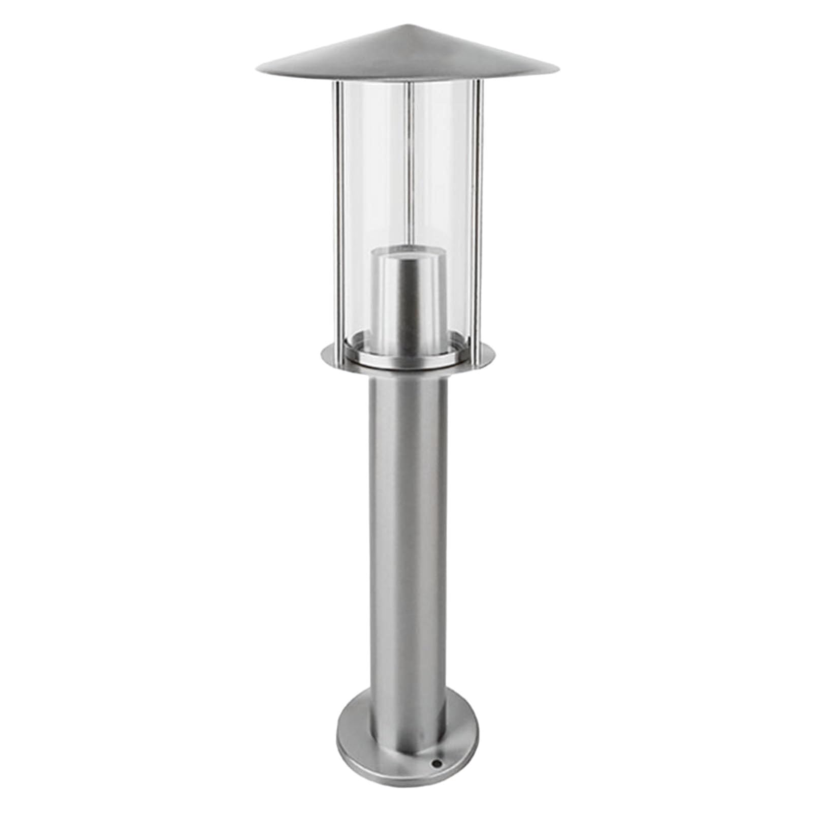 Grafner ® aussenstandleuchte lampadaire e27 extérieures en acier inoxydable éclairage de jardin - 50 cm