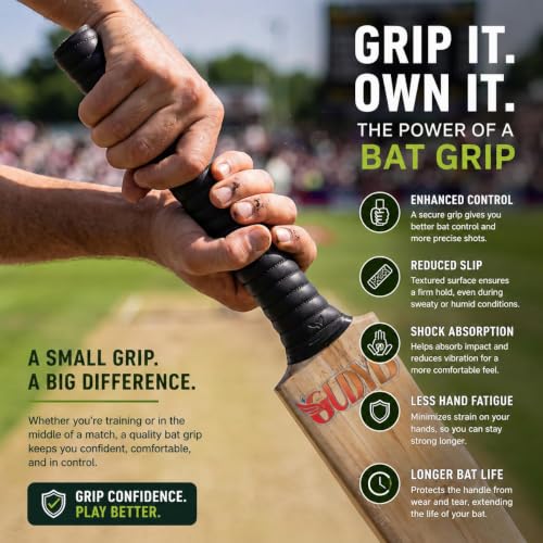 Image of Professional Cricket Bat Handle Octopus Camo Bat Grip with Better Shock Absorption | Cricket Accessories Bat Handle Grips, Pack of 1 (Multicolour)