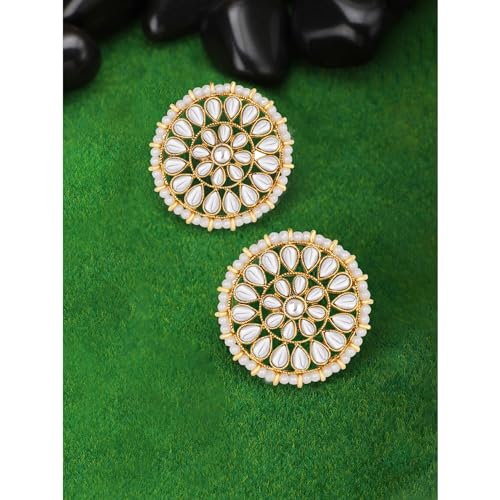 Image of Peora Traditional Indian Earrings Set Jewellery Gift for Women Girls