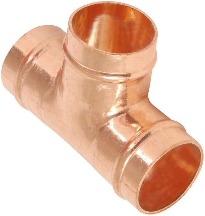 10mm Solder Ring Equal Tee