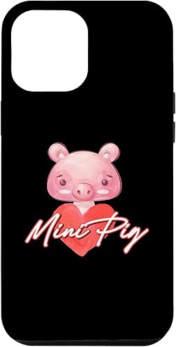 Miniatura 10 de iPhone 13 Pro Cute Mini Pig Heart  Carcasa propietaria de cerdo miniatura