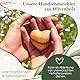 Herz aus Olivenholz - Handgemachter Handschmeichler als Geschenk zur Geburt, Taufe Kommunion und zur Firmung (Ohne Gravur)