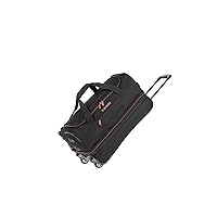 travelite borsone trolley da viaggio con ruote media, espandibile