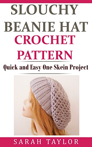 Slouchy Beanie Hat Crochet Pattern 