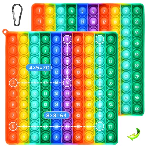 Popit XXL Fidget Toys, Pop it, Push Pop Bubble Fidget Sensory Toy,...