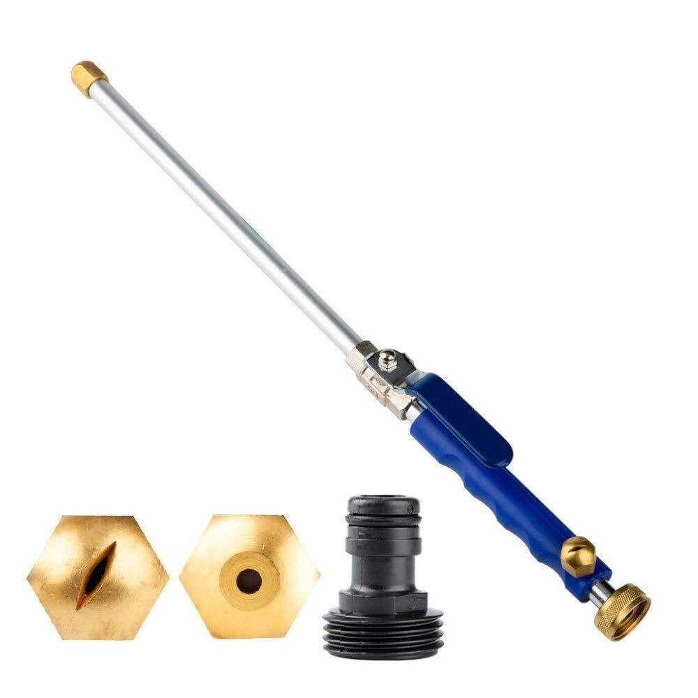 Outils de lavage de voiture et pistolet haute pression d'eau électrique bleu