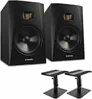 ADAM AUDIO T8V アクティブモニタースピーカー 2台 Amazon.com