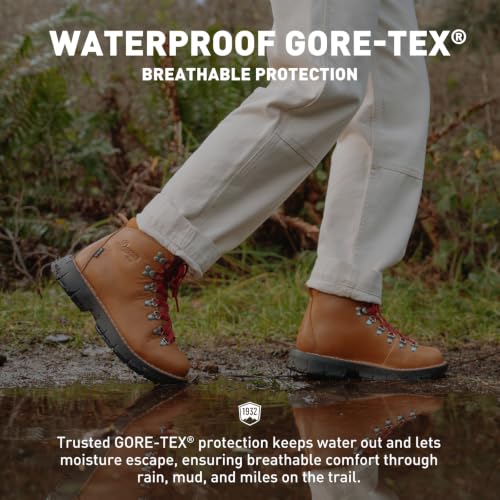 Image of Danner Women's Eastwood Waterproof Hiking Boot | Waterproof Leather Upper, Cushioned Insole, Rugged Traction Outsole, Lace-Up Ankle Support, Breathable Lining