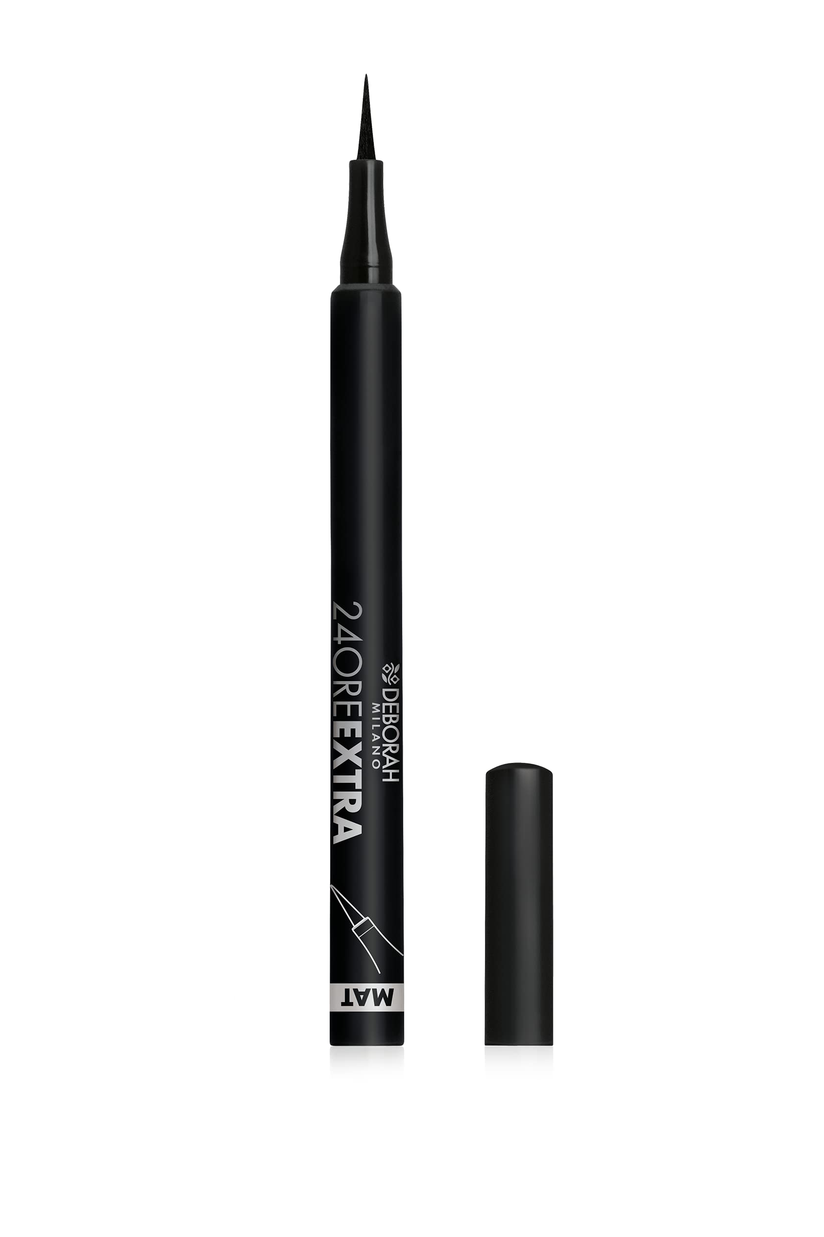 Deborah Milano - Set Makeup Matita Occhi 24 Ore Automatica Waterproof 01 Black, Ombretto Color Lovers 06 Light Blue Sky, Cremoso Long Lasting, e Penna Eyeliner 24 Ore Extra Mat, Lunga Tenuta