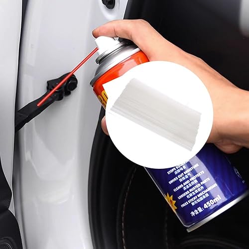 Miniatura 3 de Pajitas de lata, popotes de extensión de pulverización flexibles, popote de extensión de lata de aerosol de repuesto de plástico (5