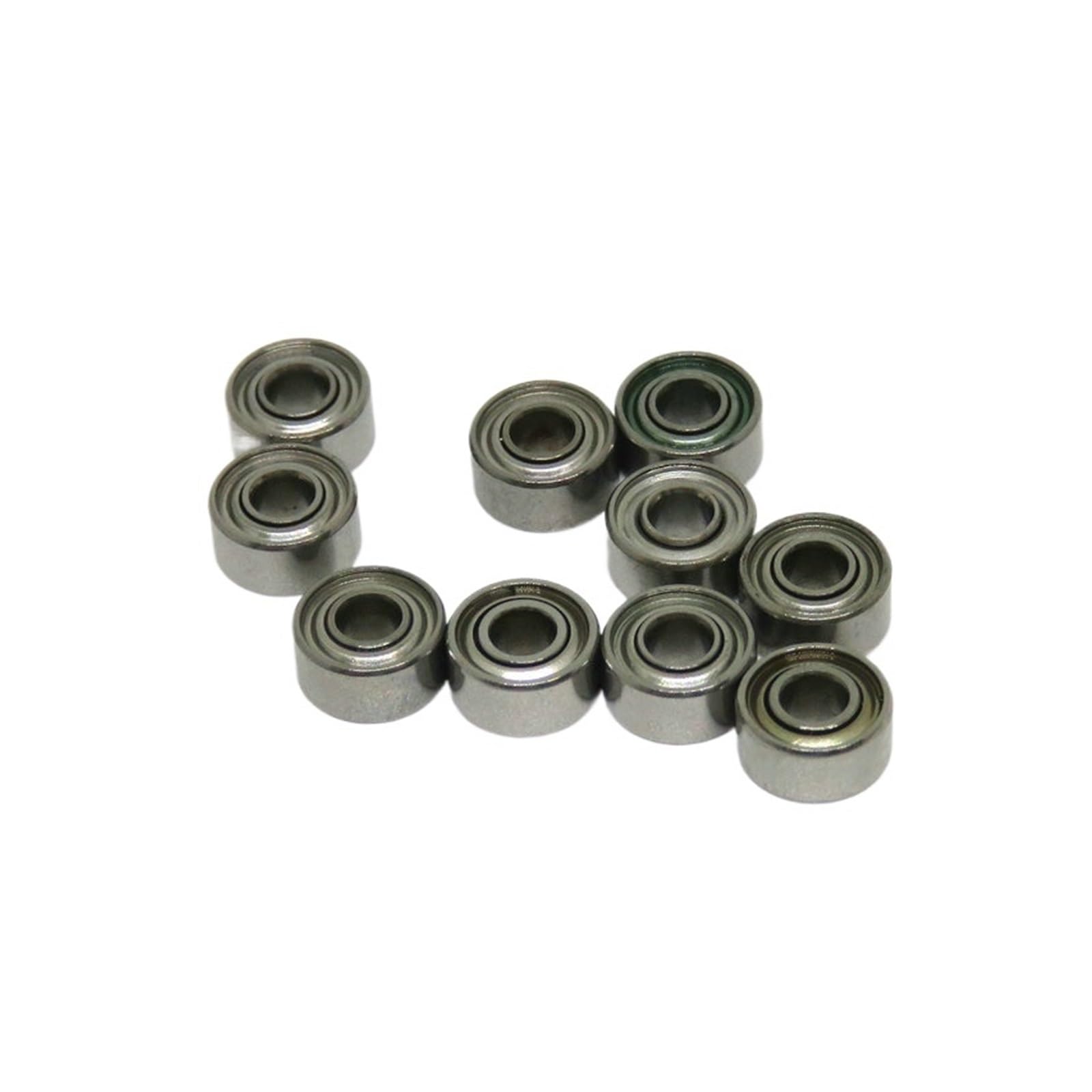 FQJYXWEWL 10 Pieces SMR52ZZ Bearing 2x5x2.5 Stainless Steel Ball Bearing MR52 SMR52 ZZ L520ZZ 2 * 5 * 2.5 Miniature Ball Bearing