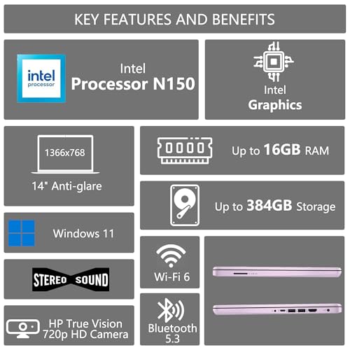 HP Laptop 14 con Intel N150 y pantalla 14" HD miniatura 2