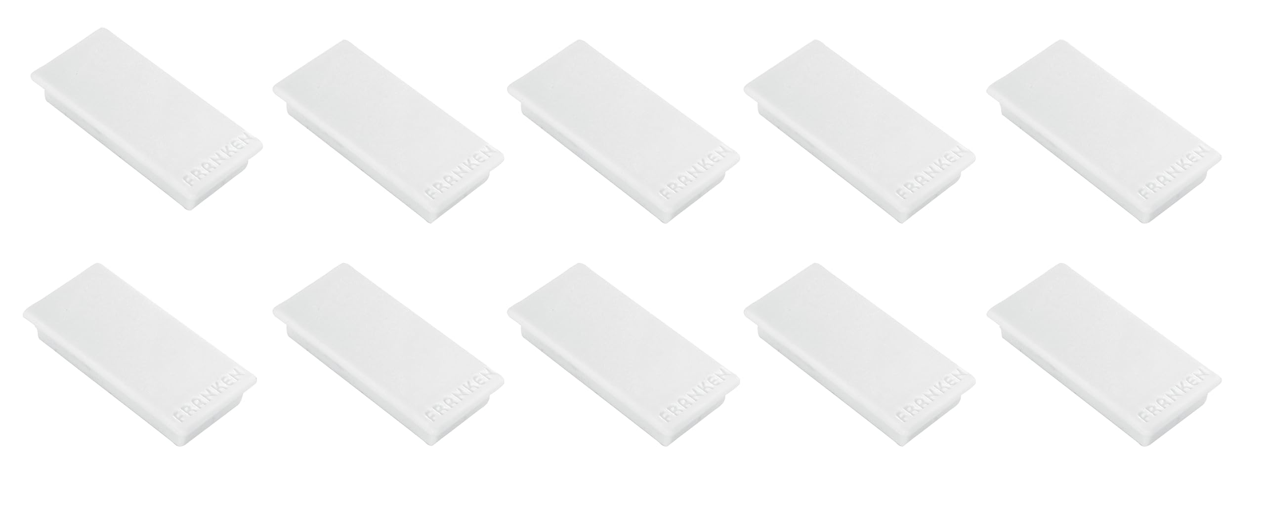 Franken HM2350 09 white 23 x 50 mm 10 Pieces