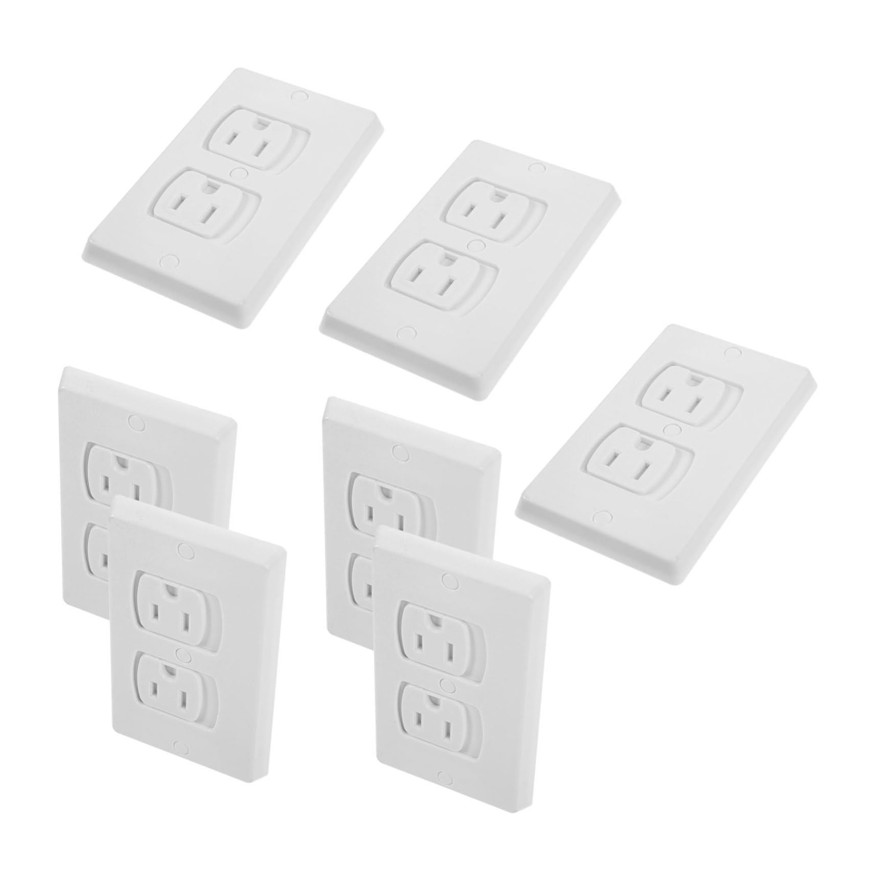 Hohopeti 10 Uds Enchufe Cubiertas Enchufe Eléctrico Cubiertas Enchufe Enchufes Pared Cubierta Corriente Cubierta Corriente