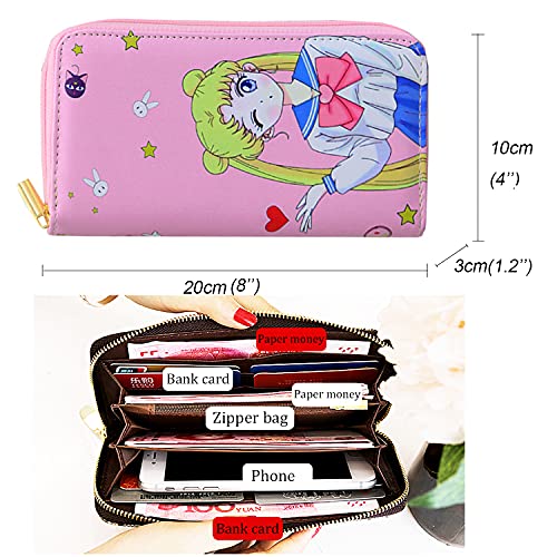 Sailor M_Oon Wallet Sailor Merchandise Women's Wallet (Sm Wallet) #TOP1