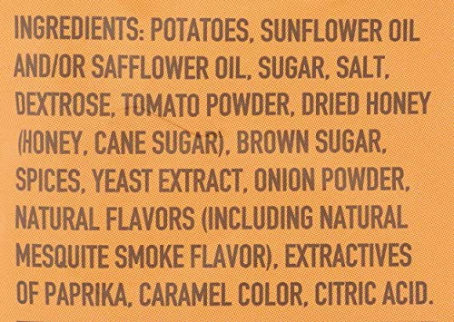 Image of Boulder Canyon, Chips Potato Canyon Cut Honey Barbeque, 6.5 Ounce